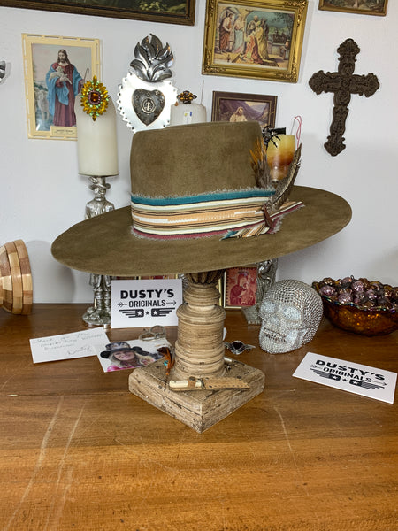 Handmade hat made in the USA.