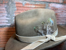 Black Hills 605 BB's Showtime Chinchilla Fedora Handmade Hat