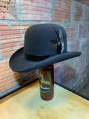 Black Hills 605 The Infamous Gem Bowler Chinchilla Handmade Hat