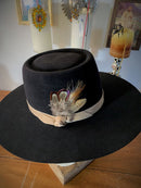 Black Hills 605 Double Trouble Gambler Chinchilla Handmade Hat