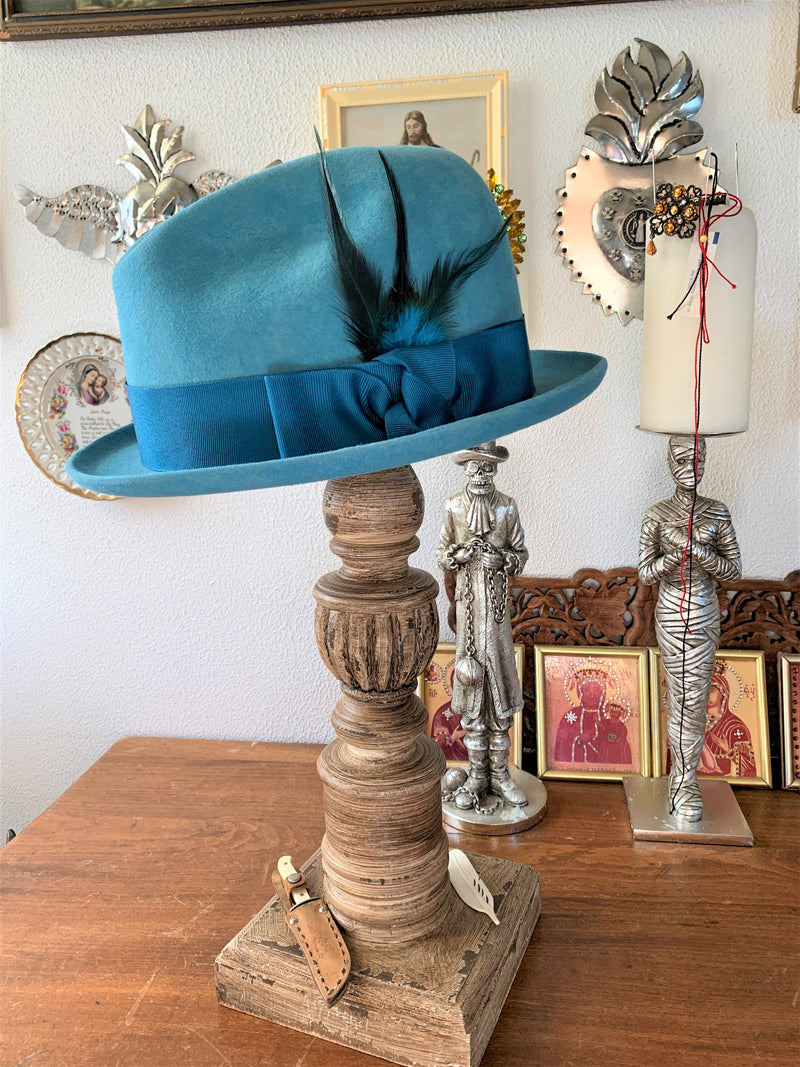 High Roller Fedora Chinchilla Handmade Hat