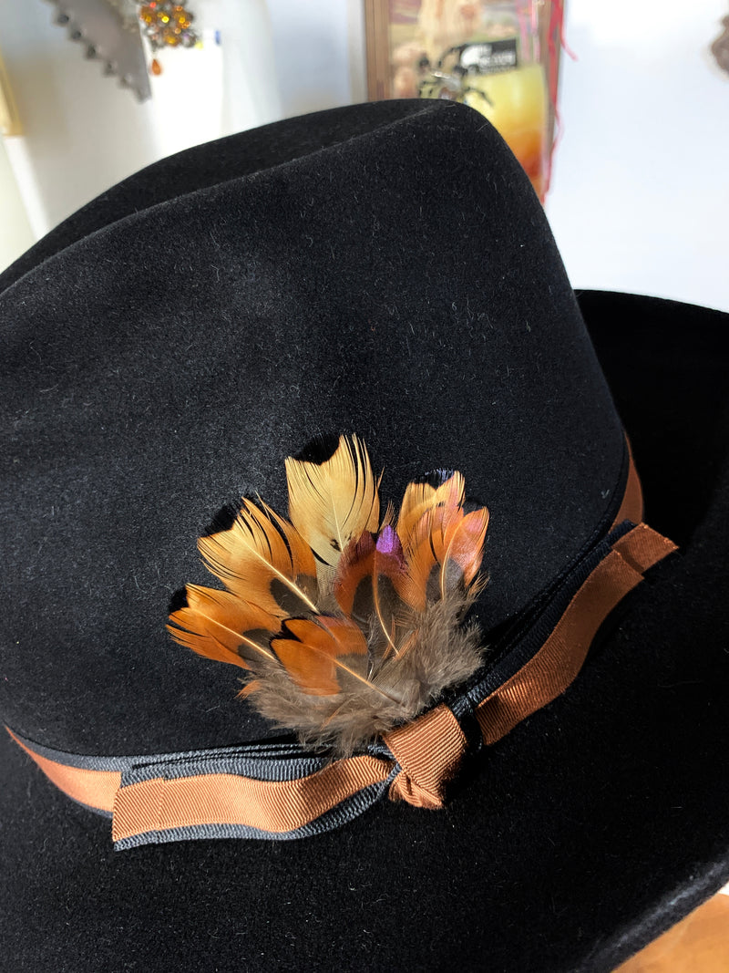 Black Hills 605 New Times Fedora Handmade Hat 100X