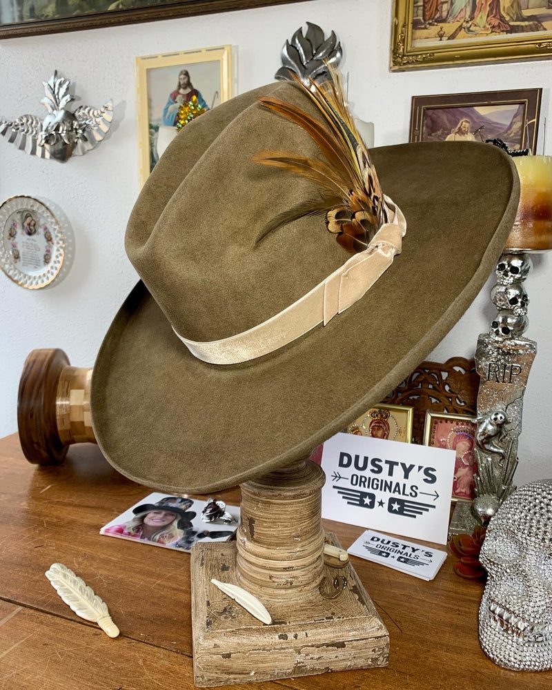 Black Hills 605 Sunset Gus Handmade Hat 100X – Dusty's Originals, LLC