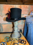 Turn heads with this custom, handcrafted, top hat!