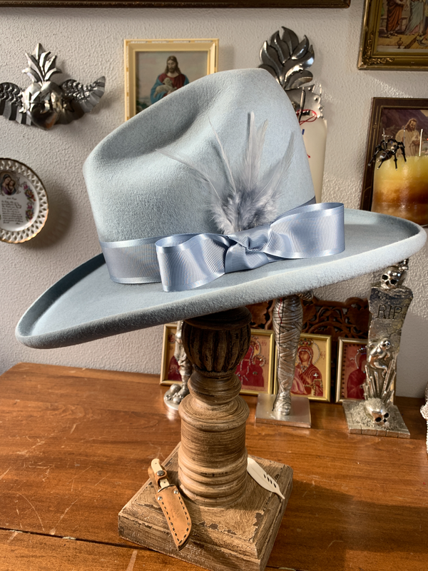 The Lady Boss Chinchilla Handmade Hat