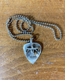 Guitar pic pendant